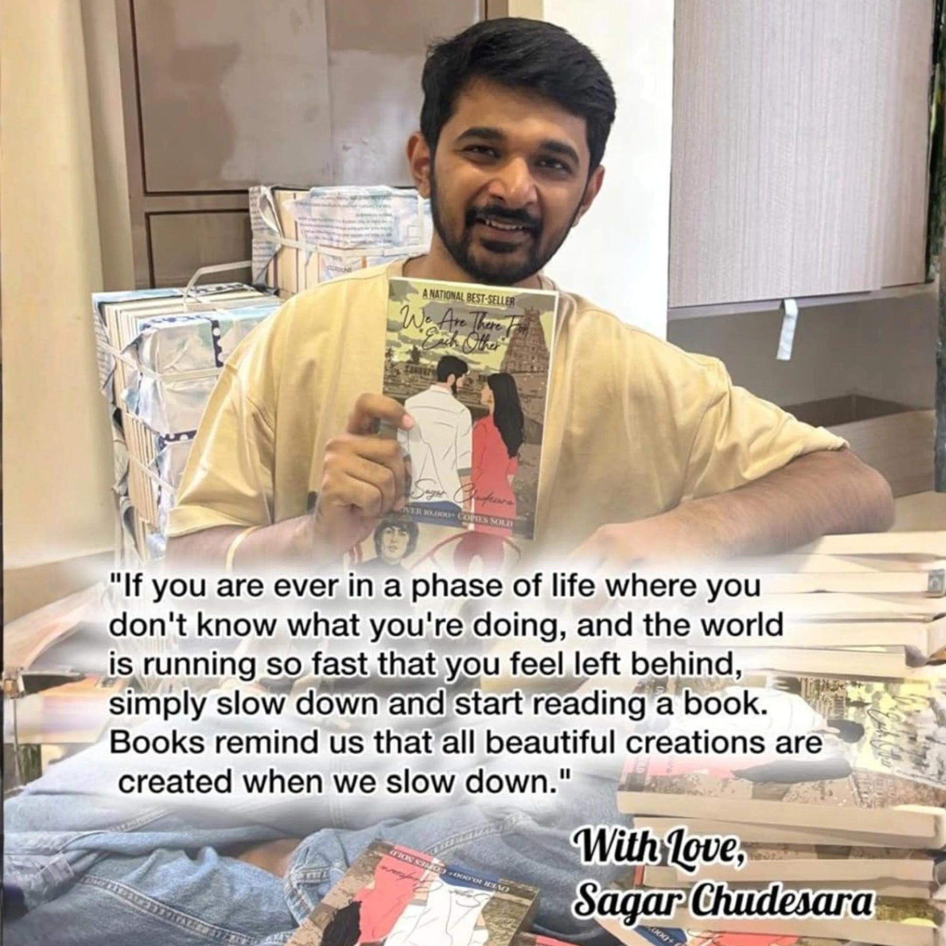 We Are There for Each Other – A National Best Seller (Original Copy & Also Get Free Bookmark and A Personal letter from the author)  We Are There For Each Other