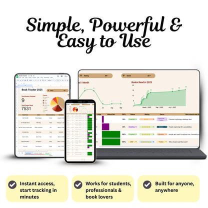 Book Reading Tracker  We Are There For Each Other
